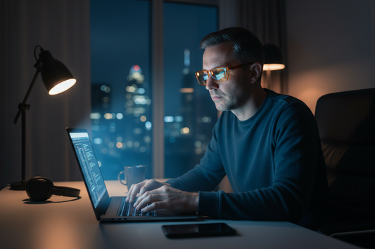 نظارات الشاشة (Blue Light) — هل تستحق الشراء؟